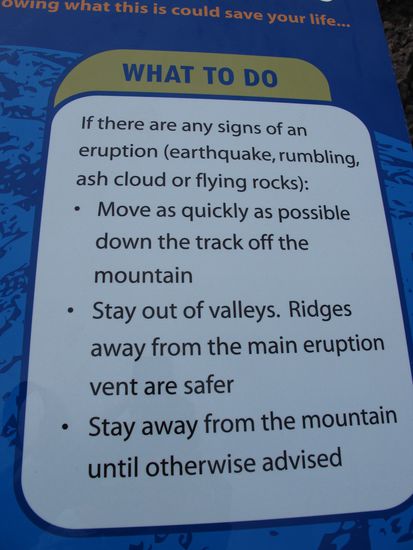 We were really lucky not to see flying rocks *hihi*