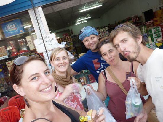 Die beiden deutschen Paaerchen mit denen ich unterwegs war.