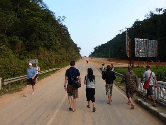 Wandern zwischen Laos und Vietnam