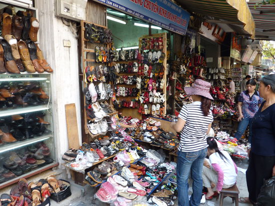 Gut, dass die hier meine Schuhgröße nicht haben!