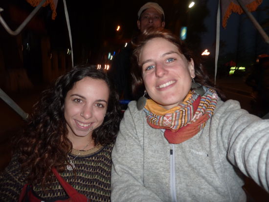 Die letzte gemeinsame Rikscharundfahrt. Vielleicht treffen wir uns in Indien noch einmal...