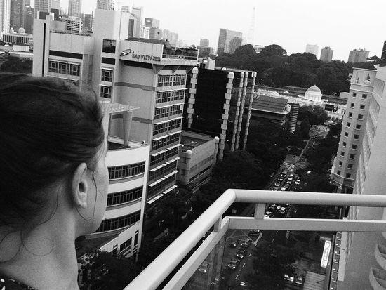 Der Blick vom Wirlpool aus 