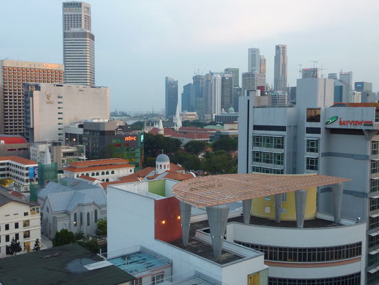 Auch der Blick vom Dach