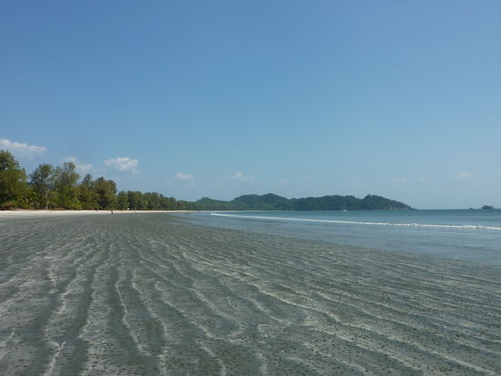 Morgens...der Strand bei Ebbe...