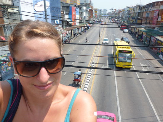 Auf dem Rueckweg (mit Pflaeschterle auf'm Arm  )