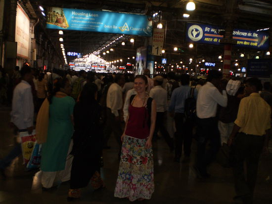 Victoria Terminus- einer der Stadtbahnhoefe