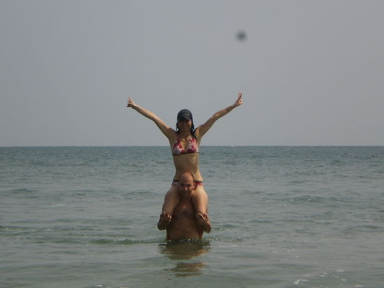 Beachaction - Tom (aus Kanada) &amp; D (aus Korea)