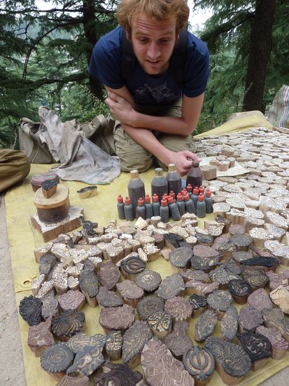 Juerg im Stempel Shoppingfieber