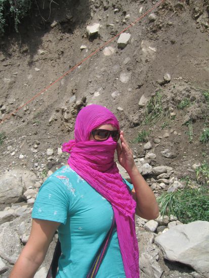 Hehe Indien assimiliert - ich gehe im Indian-Style!