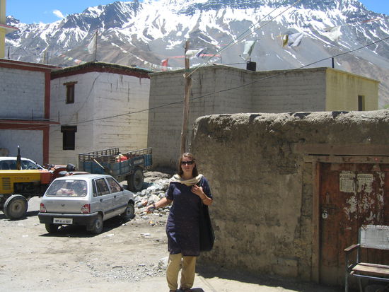 Unterwegs in Kaza "City"