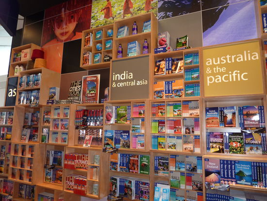 Sydney Airport! 
Lonely Planet Shop