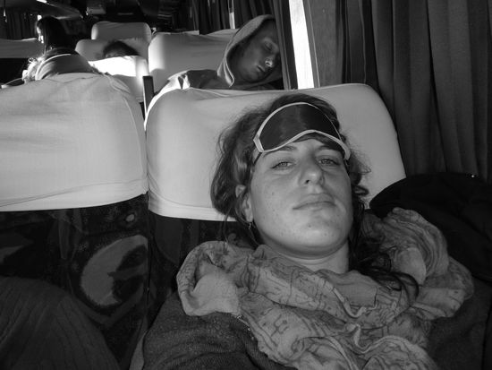 So gell, gut geht's uns, ohne Schlaf und mit flauem Magen!