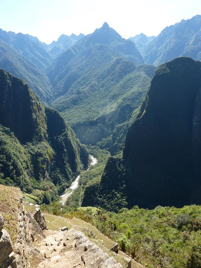 Da muss ich wieder runter