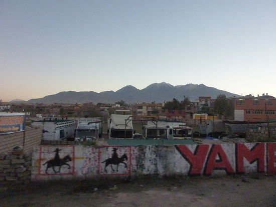 ....raus geht´s aus Arequipa....