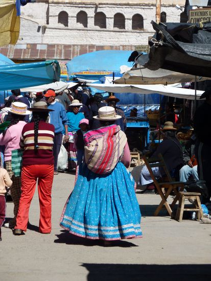 Auf dem Markt von Chivay