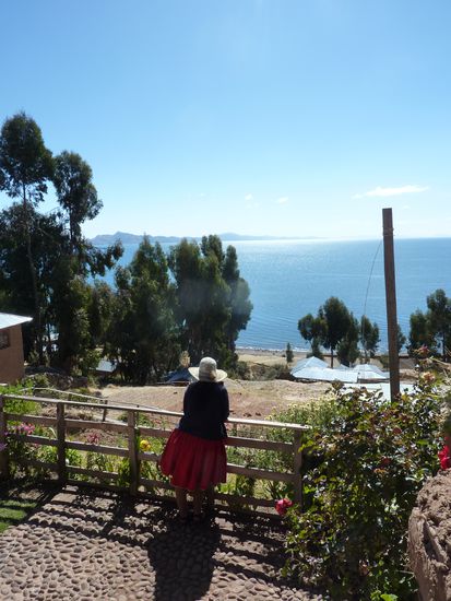 Da hat sie sich gleich mal schoen fuer ein Foto positionniert! 