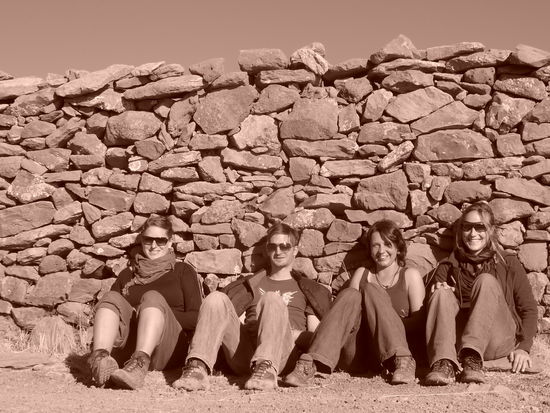 Und das sind Nobs (Salzburg) und Petra und Miriam aus der Schweiz