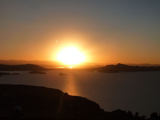 ...und dann geht die Sonne unter....