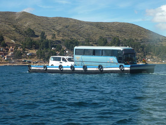 So schwamm der Bus auf die andere Seite...