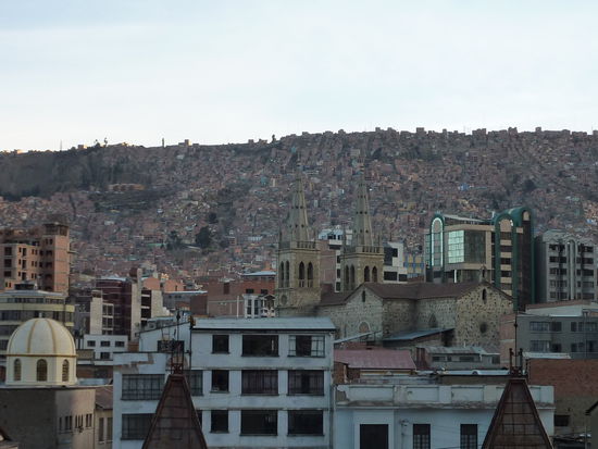 Der Blick vom Guesthousgarten
