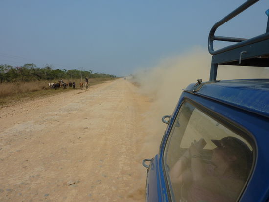 4 Stunden im Jeep in den Nationalpark