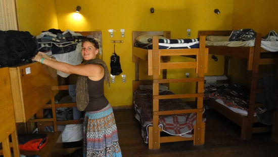 Unser Dorm im Adventure Brew Hostel