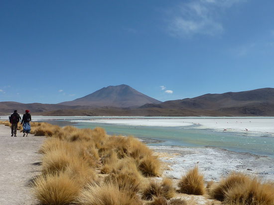 Und ein (langsamer, vorsichtiger) Verdauungsspaziergang auf fast 5000m