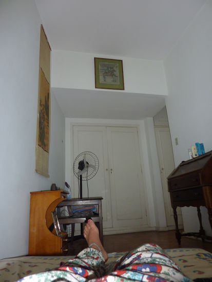 Ich bekam mein eigenes Zimmer in der WG!!! Das erste Mal seit Bangkok, dass ich alleine schlief (2 Monate) und ueberhaupt das erste Mal seit zu Hause, dass ich mich in einer Wohnung aufhielt!!! So cool!!!