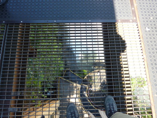 Wieder einmal Hoehenangstueberwindungsuebungen fuer mich 