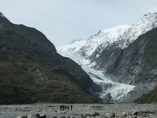 Doch einmal um die Ecke gebogen und da ist er! Der erste Blick!