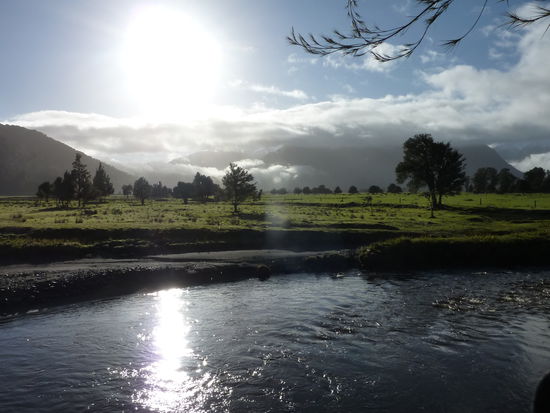 ...vor schoener Kulisse...