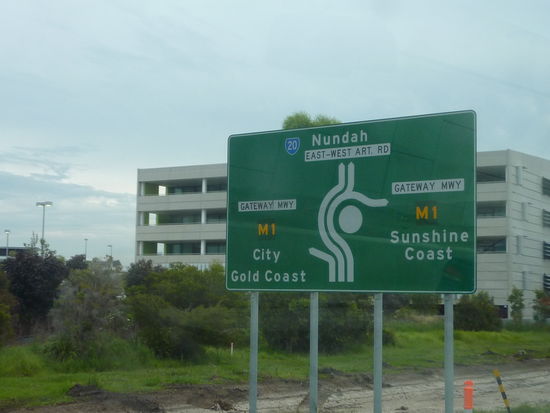 Ach ja, wir nehmen die Goldcoast Richtung 