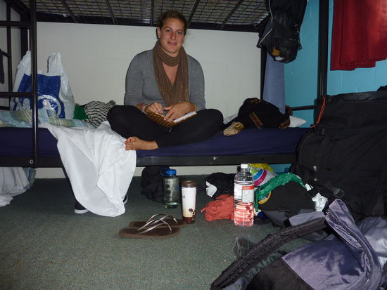 Und das ist der Moment, an dem ich meinem Tagebuch gesagt habe, das ich heim fahre! Damit war's offiziell! 