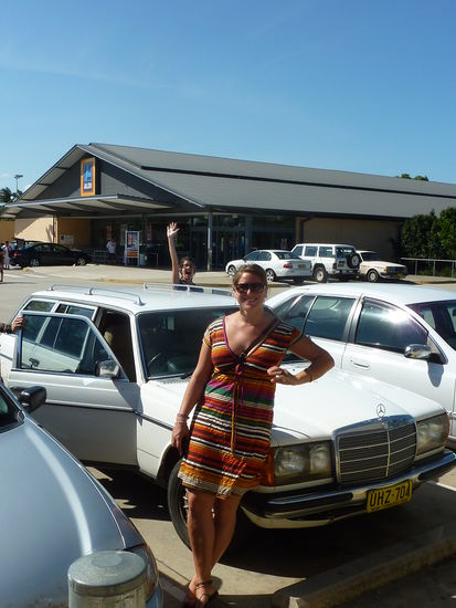 ...und die Entdeckung von Aldi am anderen Ende der Erde!!!