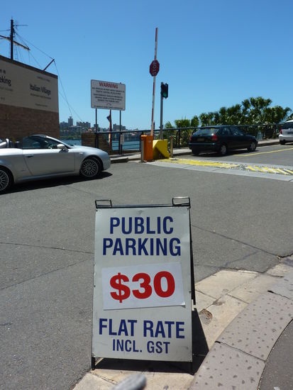 Oh ja und wiedermal ein Beispiel fuer australische Fantasiepreise, wie ich sie immer so gerne nenne!