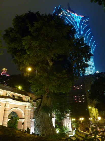 Wir sind wahrscheinlich die einzigen, die in Macau waren und nicht in eins der Casinos gegangen sind!