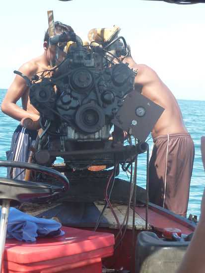 Zwischendrin braucht der Motor mal ne neue Kette 