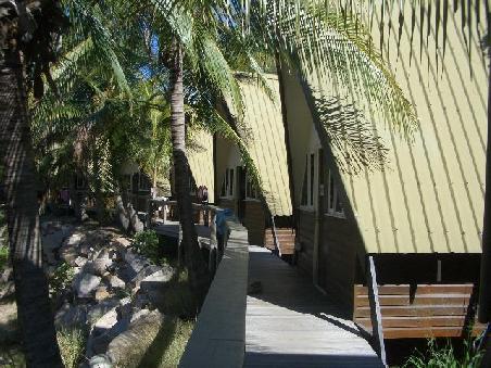 Unterkuenfte im "Base" Hostel auf Magnetic Island. Ganze Anlage ist traumhaft schoen gemacht!