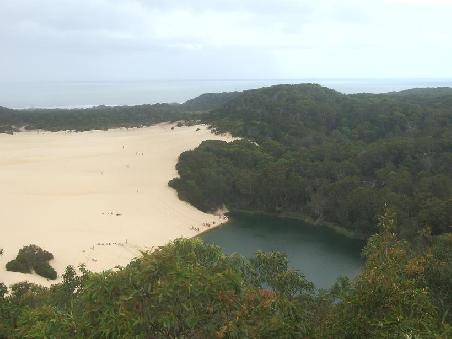 Lake Wobby - kleiner See grosser Strand