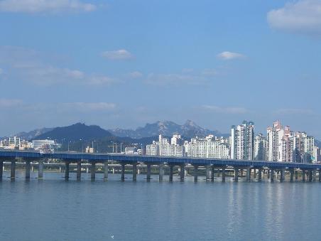 bei meinem Han River Cruise.