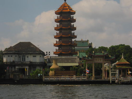 Chinesische Tempelanlage.