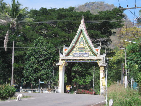 Eingang zum Wat.