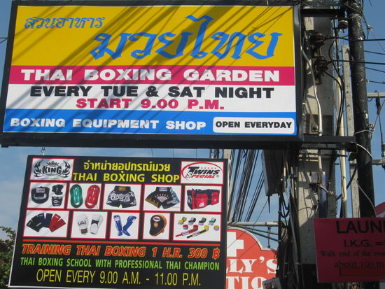 Willkommen zum Muay Thai Training