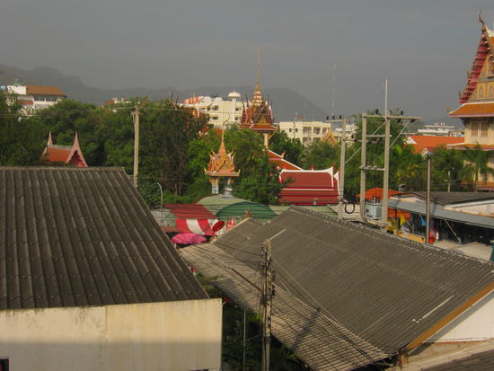 Blick aus dem Fenster