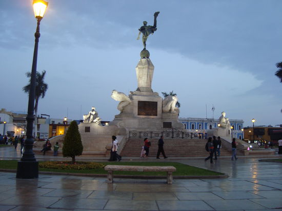 Plaza de Armes von Trujillo