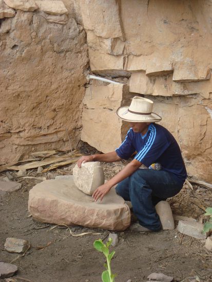 So hat man vor 1000 Jahren gemahlen