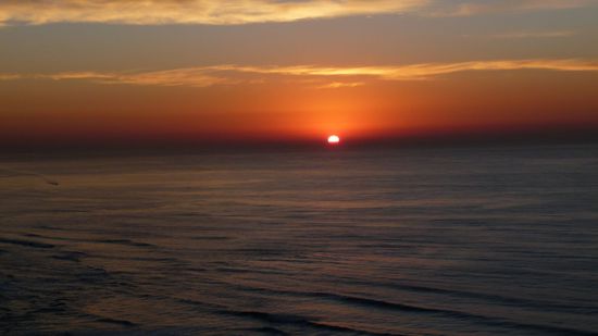 Sonnenuntergang Durban - Indischer Ozean