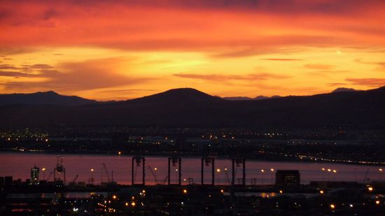 Sonnenuntergang Kapstadt