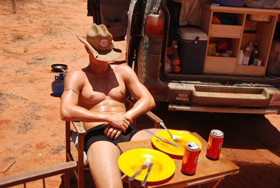 Auch ein Ranger braucht mal eine Pause
