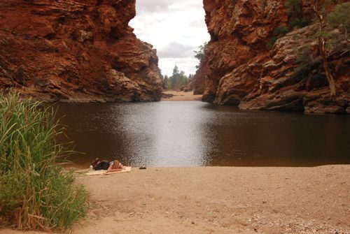 Ein schöner Platz um Rast zu machen.... "Ellery Creek Big Hole"